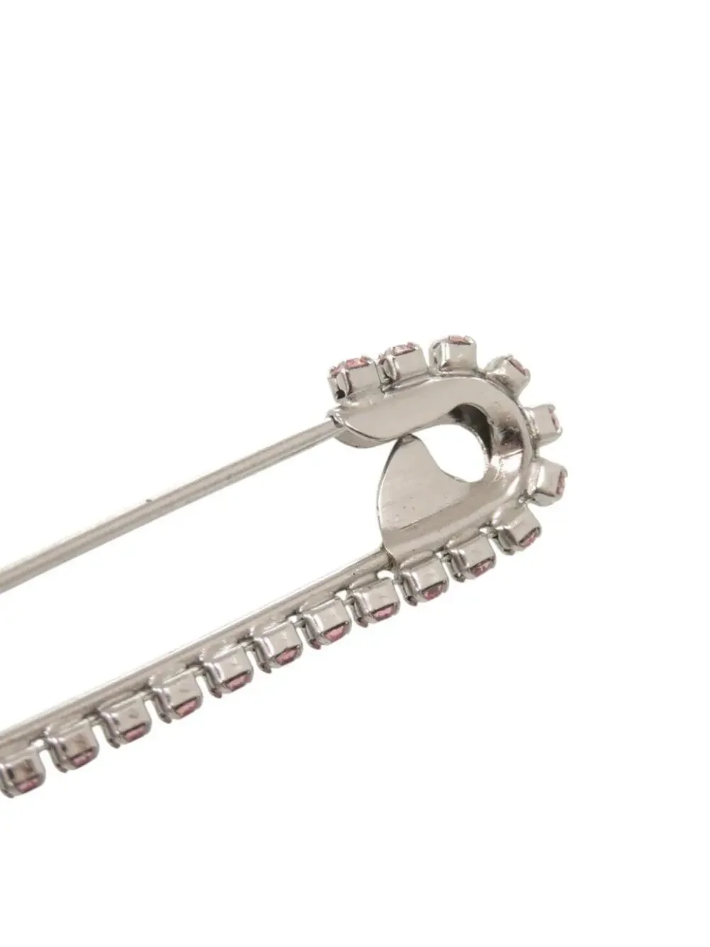 Chanel Cc Logo Brooch Silver-Tone Metal #343238C66B